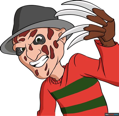 draw freddy krueger